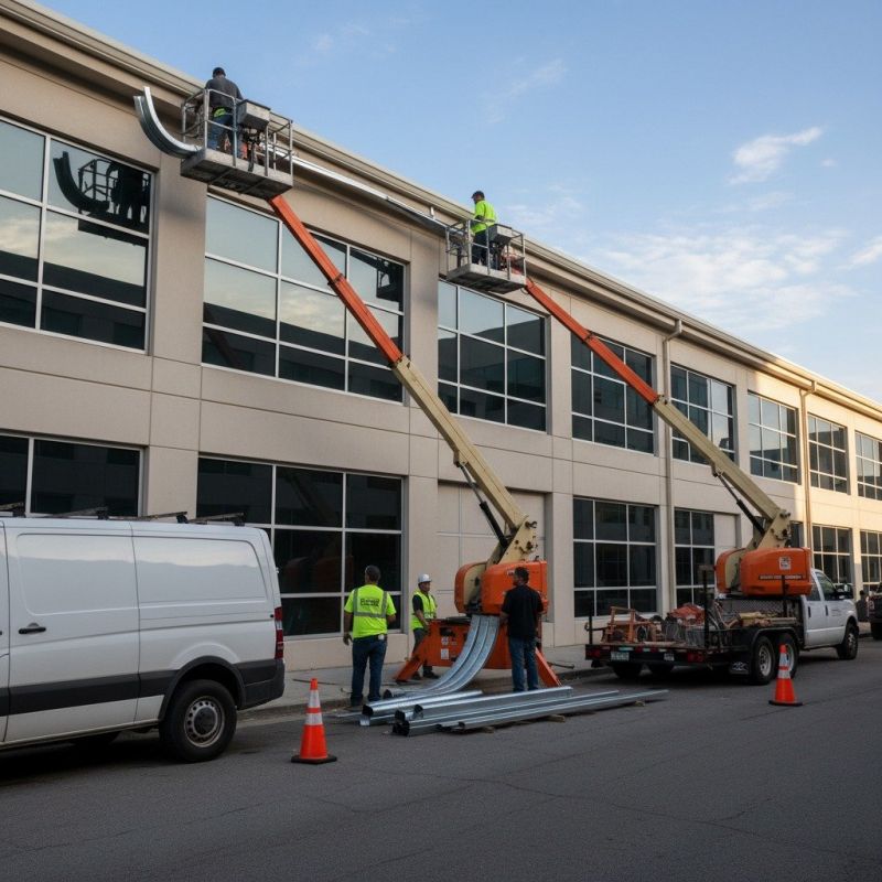 Bleacher Installation