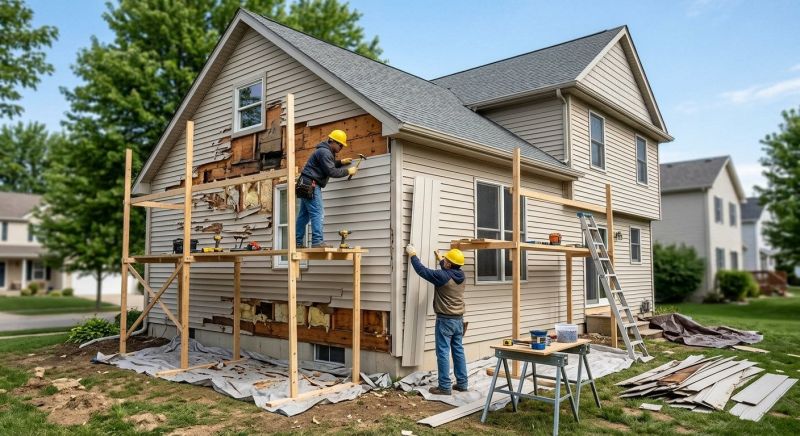 Exterior Renovation in Conroe, TX