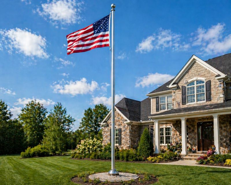 Flagpole Installation in Alpharetta, GA