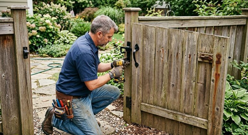 Gate Latch Repair in Kansas City, KS