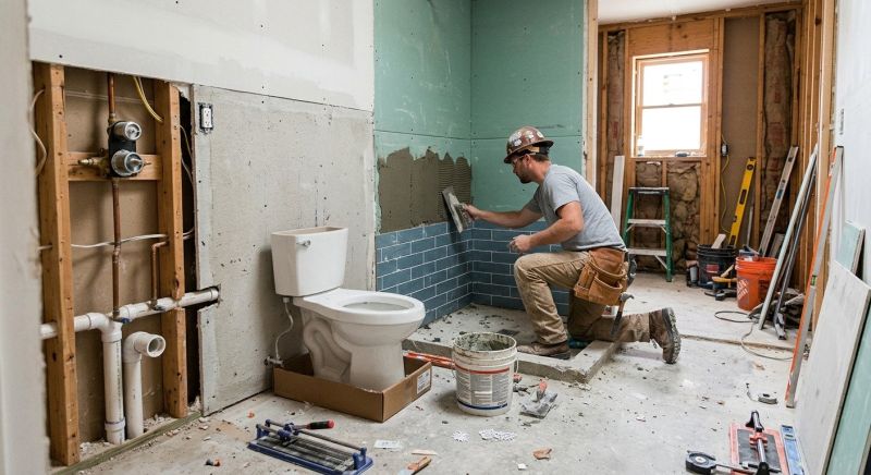 Laundry Room Construction in Conroe, TX